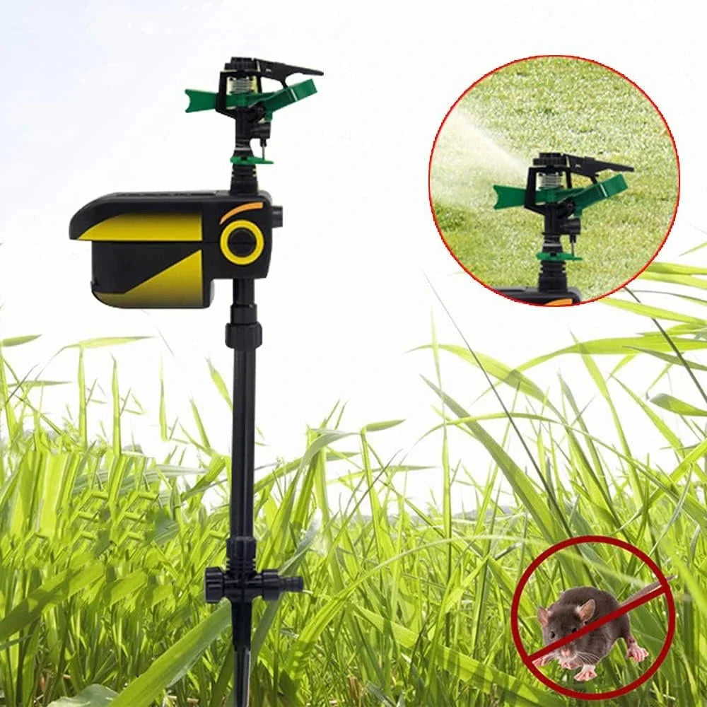 EcoRepel | Solar-Tierschreck mit 120° Infrarot-Erkennung