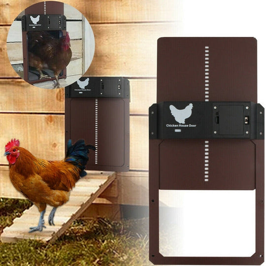 ChickenGuard | Hühnerklappe – Automatischer Betrieb & Wasserdicht