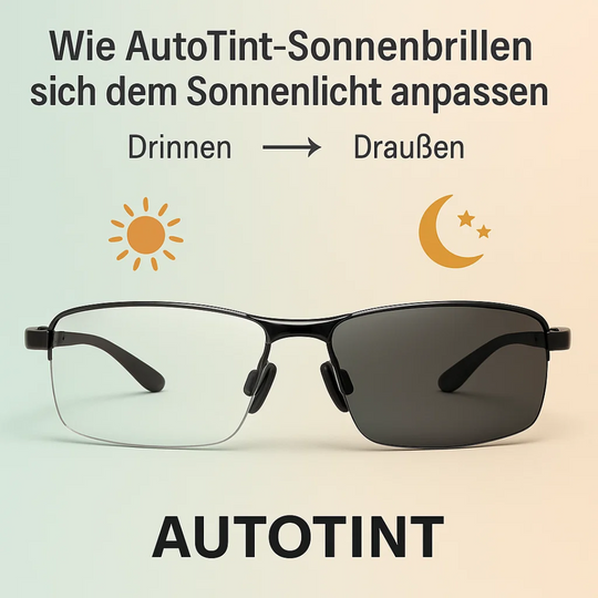 AutoTint | Polarisierte Photochrome Sonnenbrille Decorique.de