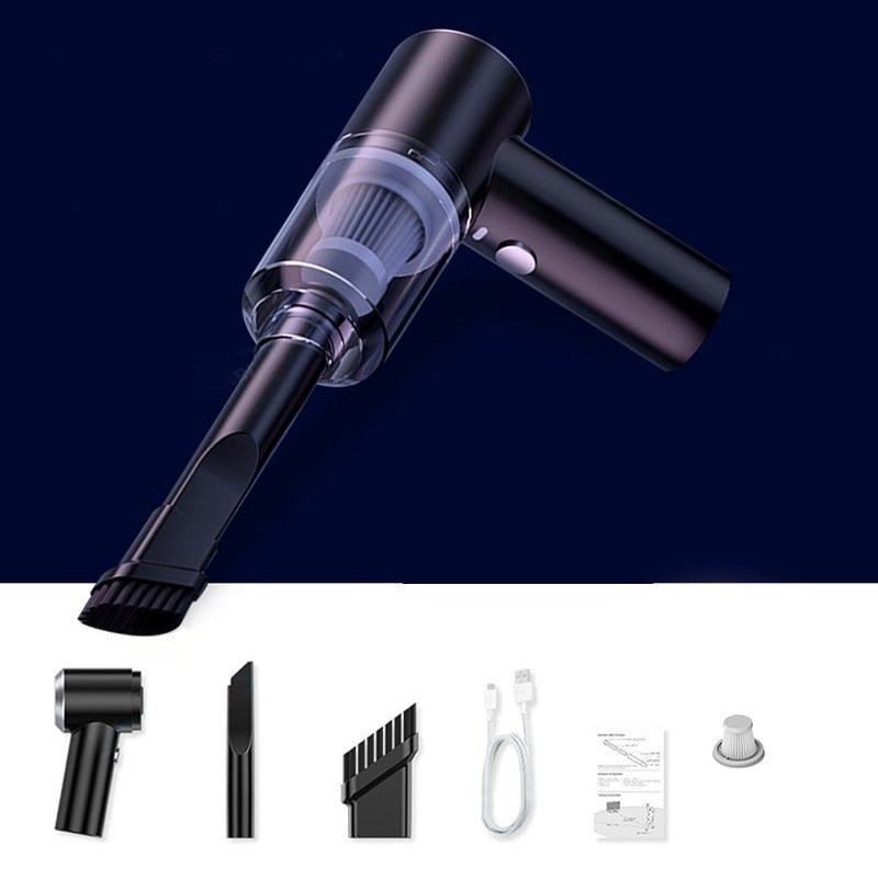 AutoVac | Leistungsstarker Staubsauger Schwarz Decorique.de