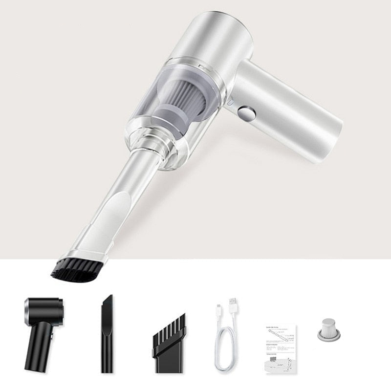 AutoVac | Leistungsstarker Staubsauger Weiß Decorique.de