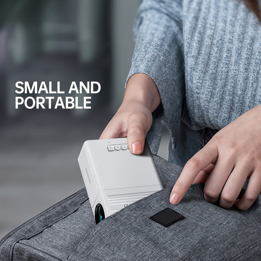 VisionMax | Mini Beamer – 3000 Lumen, Portable & Heimkino