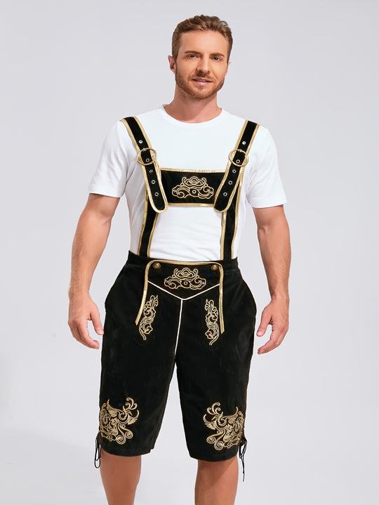 Hirschwald | Herren-Trachtenhose – Bestickte Kniebundhose