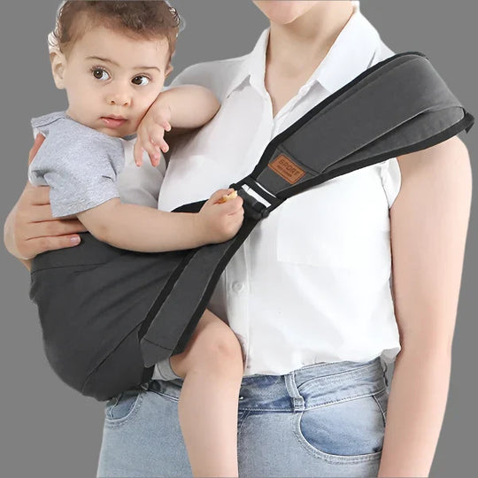 BabyEase | Praktische und Bequeme Babydraagtas Schwarz Decorique.de