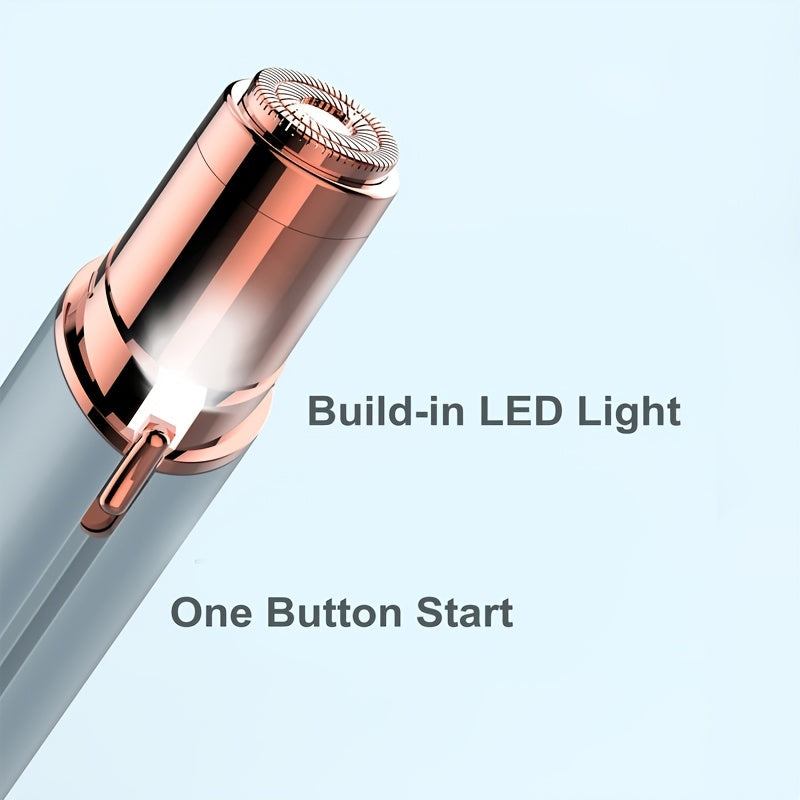 BareBloom | Gesichtshaarentferner für Frauen - schmerzfrei & wiederaufladbar über USB Decorique.de