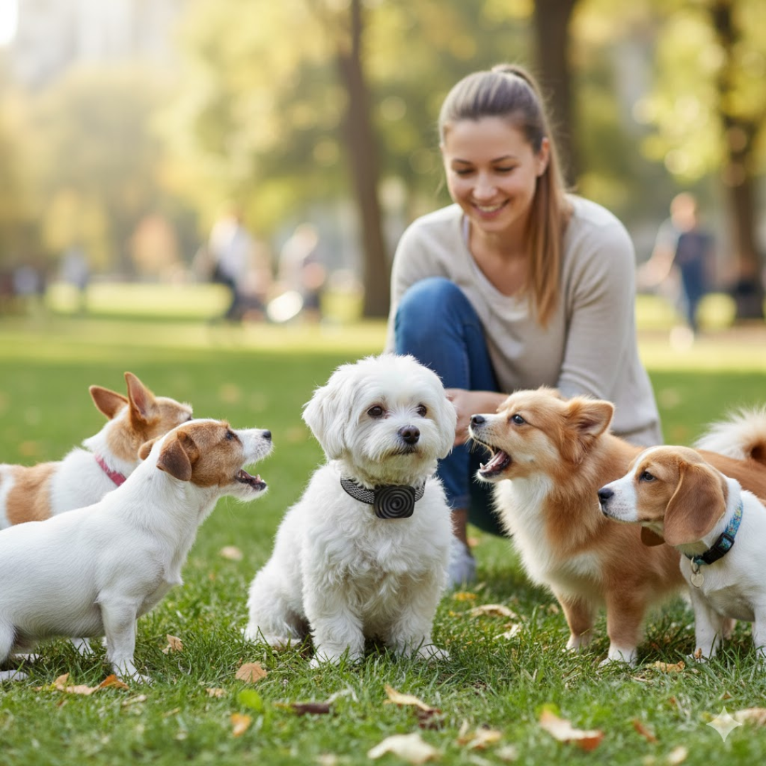 BarkEase | Sanftes Trainingshalsband für kleine Hunde Decorique.de