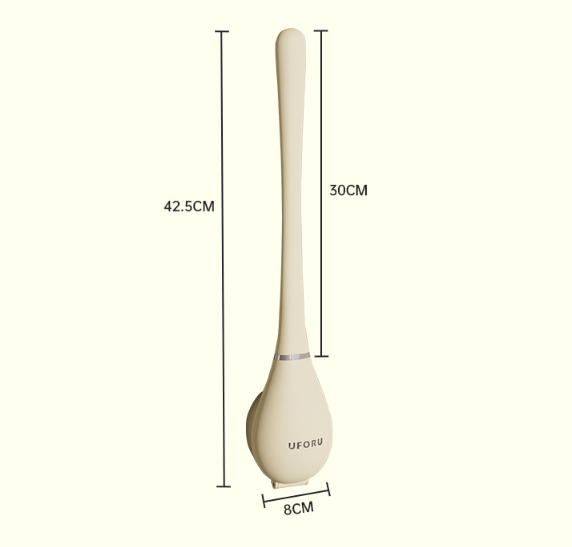 PureBrush | Elegante WC-Bürste mit antibakteriellem Silikonkopf