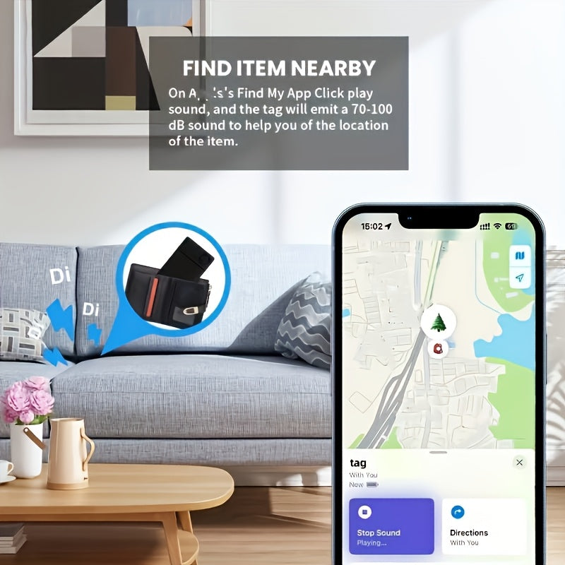 CardMate | Slim iPhone Tracking-Karten - 2er-Pack