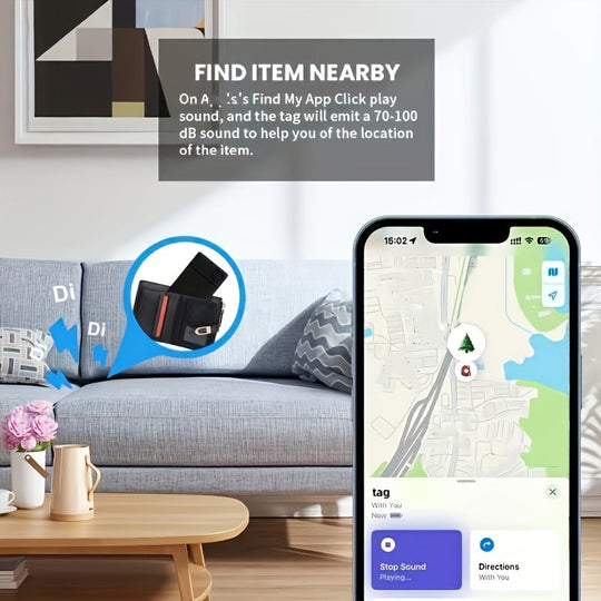CardMate | Slim iPhone Tracking-Karten - 2er-Pack