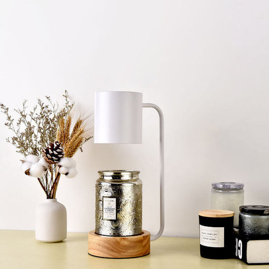 BeamNest | Japanische minimalistische Holz-Timing-Dimm-Tischlampe Decorique.de