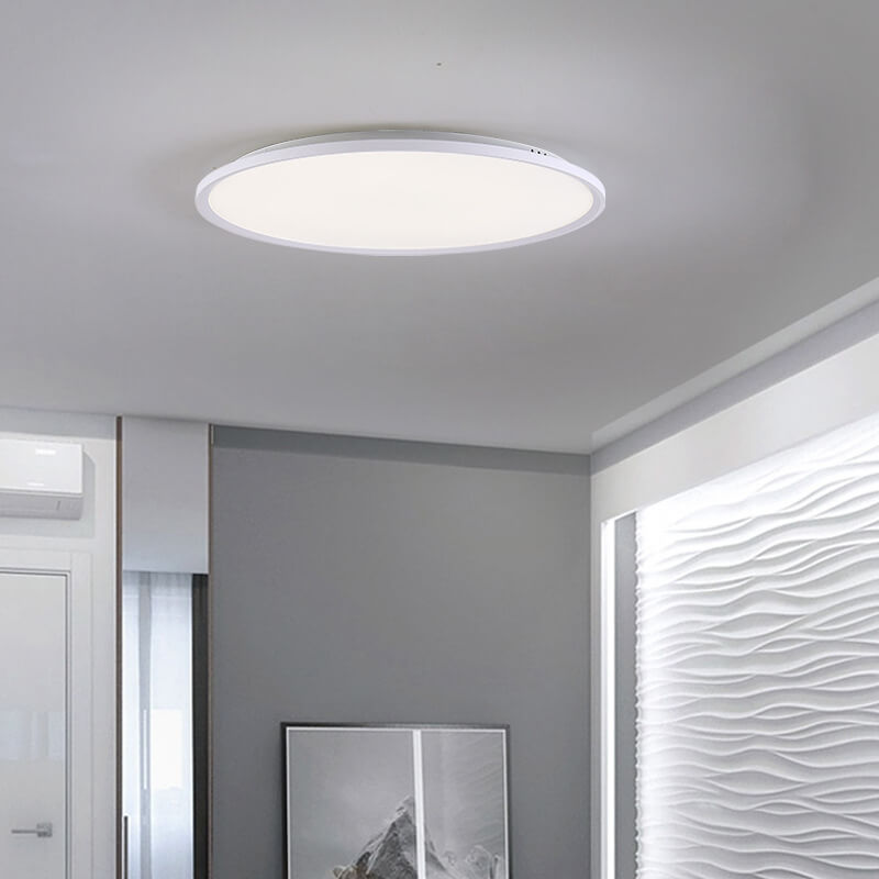 BeamSoft | Dimmbares LED-Deckenlicht in Modernem Stil Klein - Weiß 230V Decorique.de
