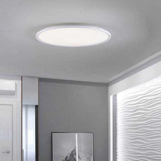BeamSoft | Dimmbares LED-Deckenlicht in Modernem Stil Klein - Weiß 230V Decorique.de