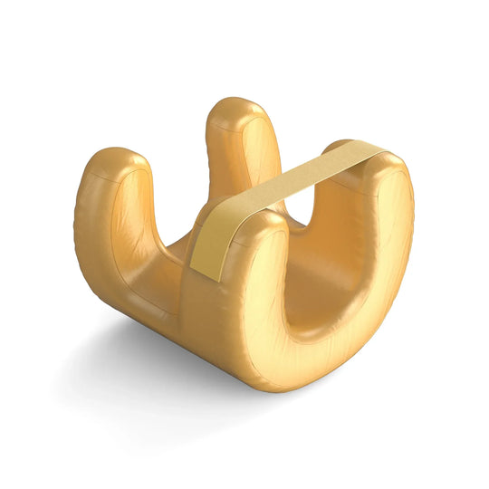 BeautyCloud | Memory-Schaum-Kissengel gegen Falten und ultimativen Komfort Gold Decorique.de