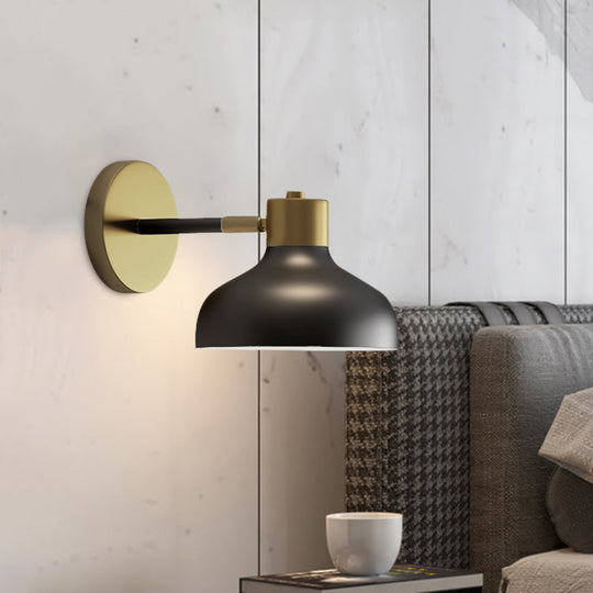 BedsideGlow | Wandlamp – De perfecte industriële lamp met stekkerkabel A Decorique.de