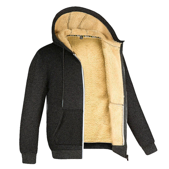 Bever | Herren Polar Fleece Weste – Wärme & Komfort für kalte Tage Grau Decorique.de