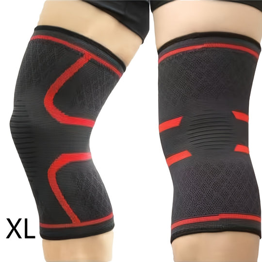OrthoWarm | Kniebandagen – Atmungsaktive Kompression & Wärmeschutz (2er-Set)