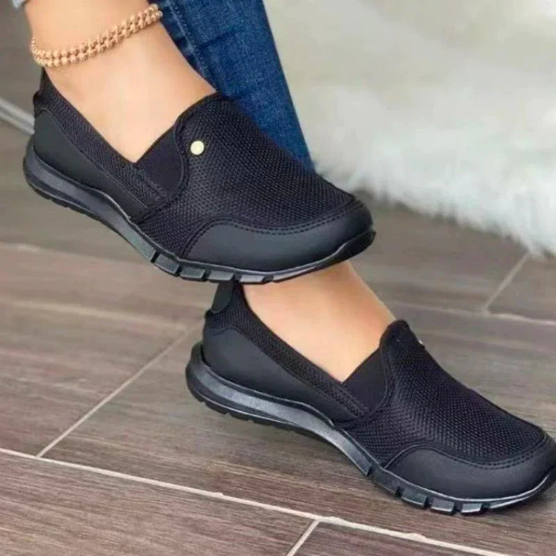 Variant image for Damen Sneakers - Orthopädische Slip-On-Schuhe mit 3-Bogen-Stütze und Rutschfester Sohle-19