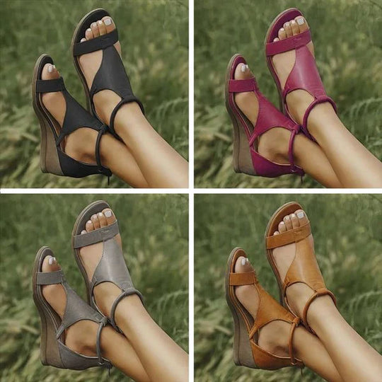 BlissStep | Atmungsaktive & Orthopädische Damen Sandale Decorique.de