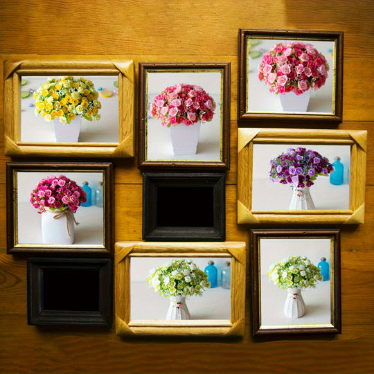 BloomArt | Kunstrosen-Bündel 21 Köpfe – Für Vase, Kranz & DIY Decorique.de