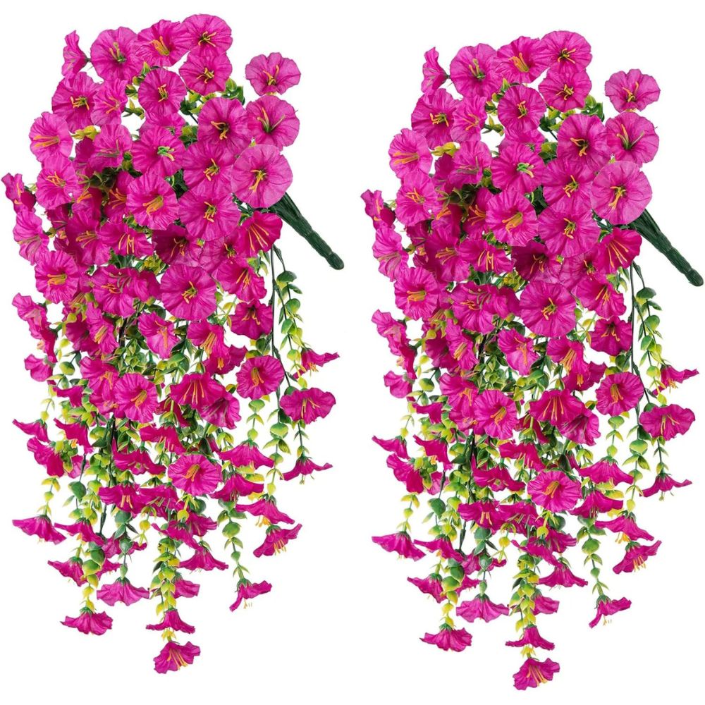 BloomEver | UV-beständige Morgenröte-Ranken für Balkon & Garten Rosenrot Decorique.de