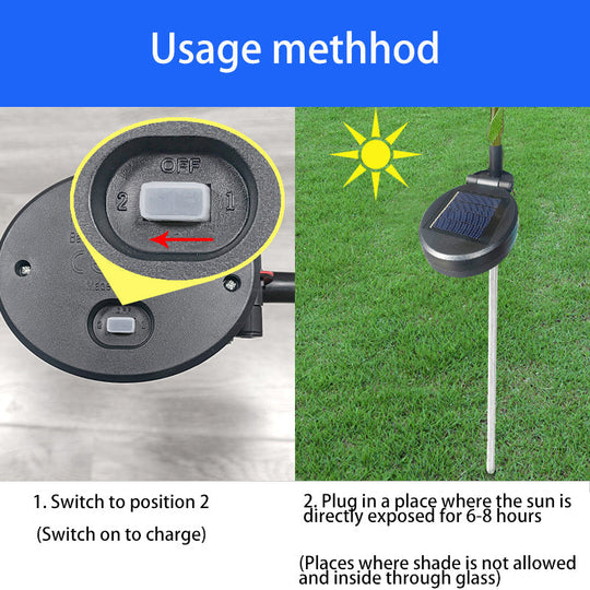 BloomRay | Solar Gartenlicht in Gardenienform Decorique.de