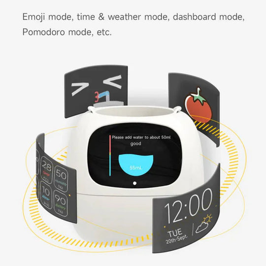 BloomTech | Interaktiver Blumentopf mit Sensorik & LED-Feedback Decorique.de