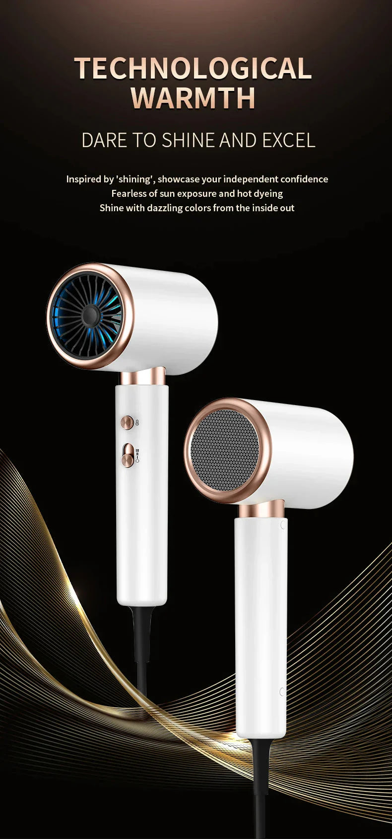 BlowLux | Leistungsstarker Haartrockner für glänzendes Haar Decorique.de