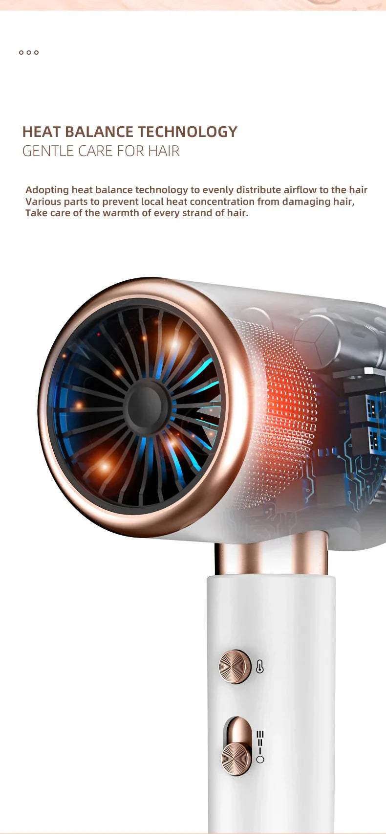 BlowLux | Leistungsstarker Haartrockner für glänzendes Haar Decorique.de