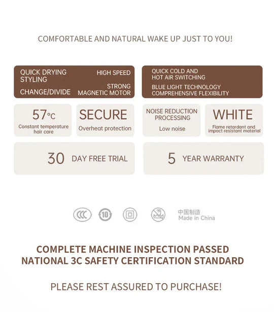 BlowLux | Leistungsstarker Haartrockner für glänzendes Haar Decorique.de