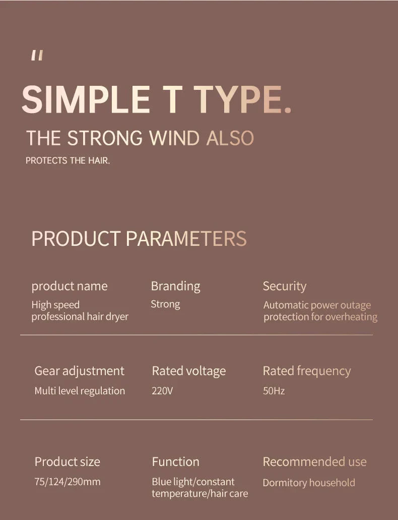 BlowLux | Leistungsstarker Haartrockner für glänzendes Haar Decorique.de