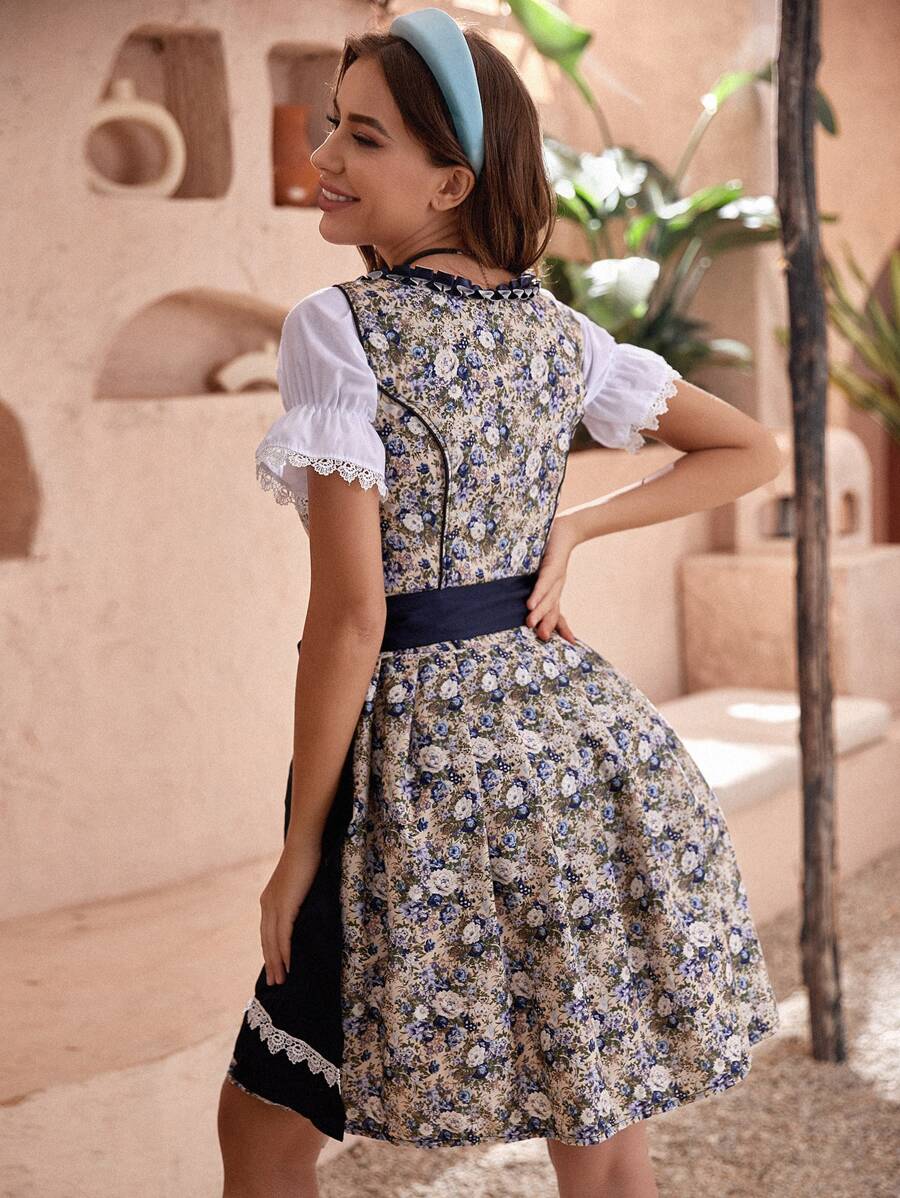 Blumenhain | Damen-Dirndl – Festlich & Verspielt Decorique.de