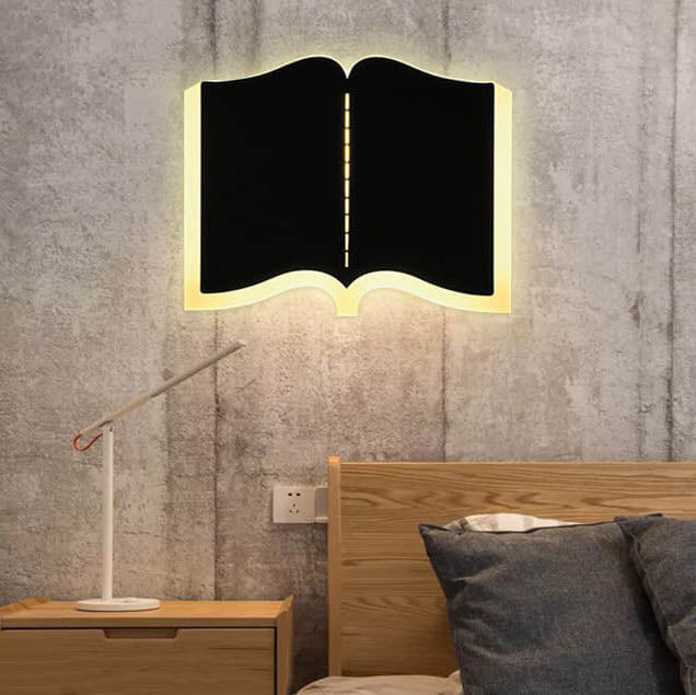 BookBeam | Open Book LED-Wandleuchte Decorique.de