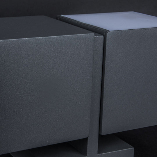 BoxGlow | Elegante Geometrische Wandleuchte Decorique