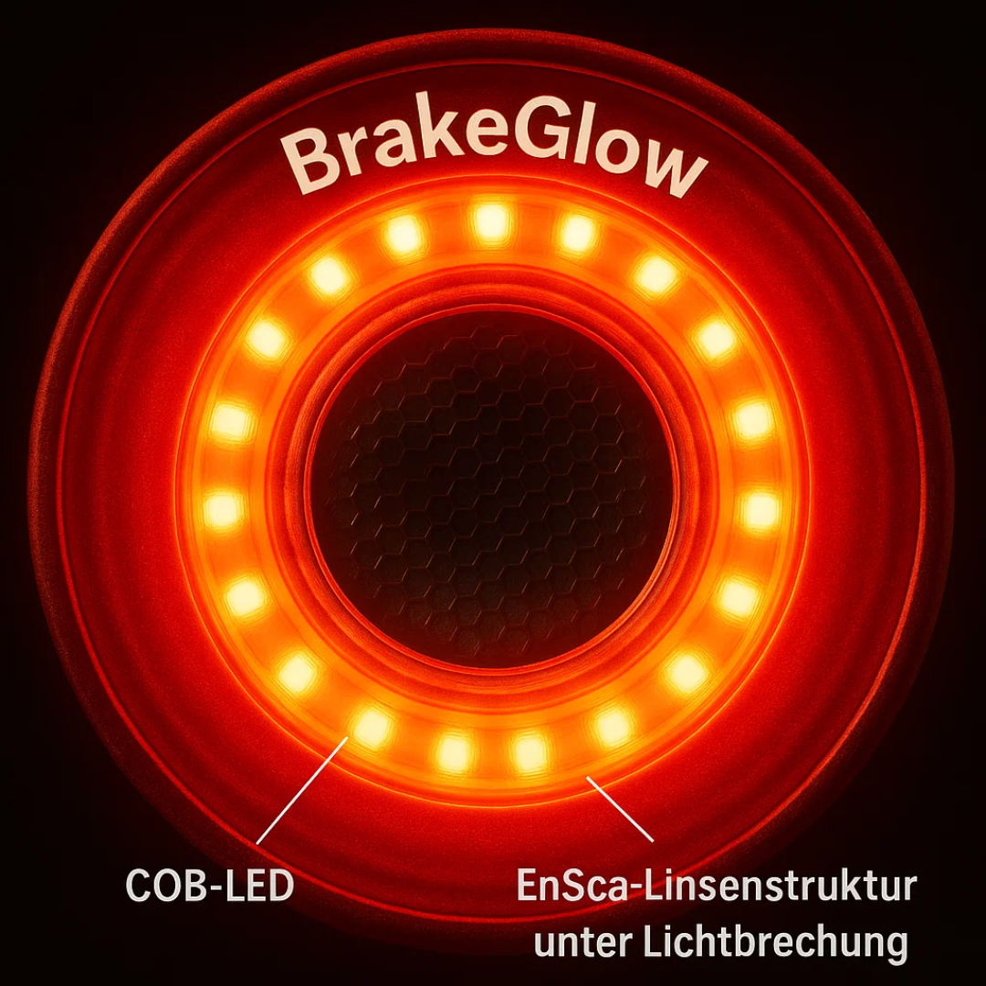 BrakeGlow | Ultra-intelligentes Rücklicht für Fahrrad Decorique.de