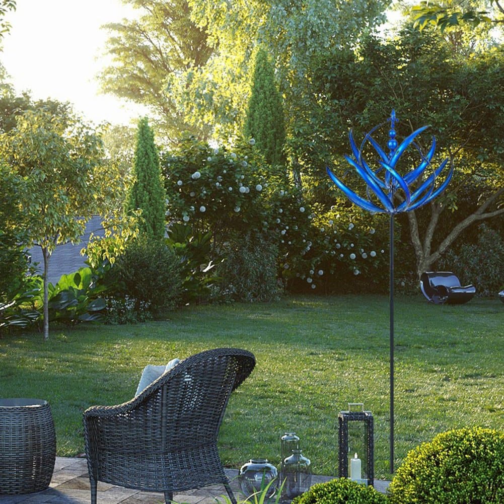 BreezeGlide | Stylische Windspiele für Garten und Veranda Blau Decorique.de