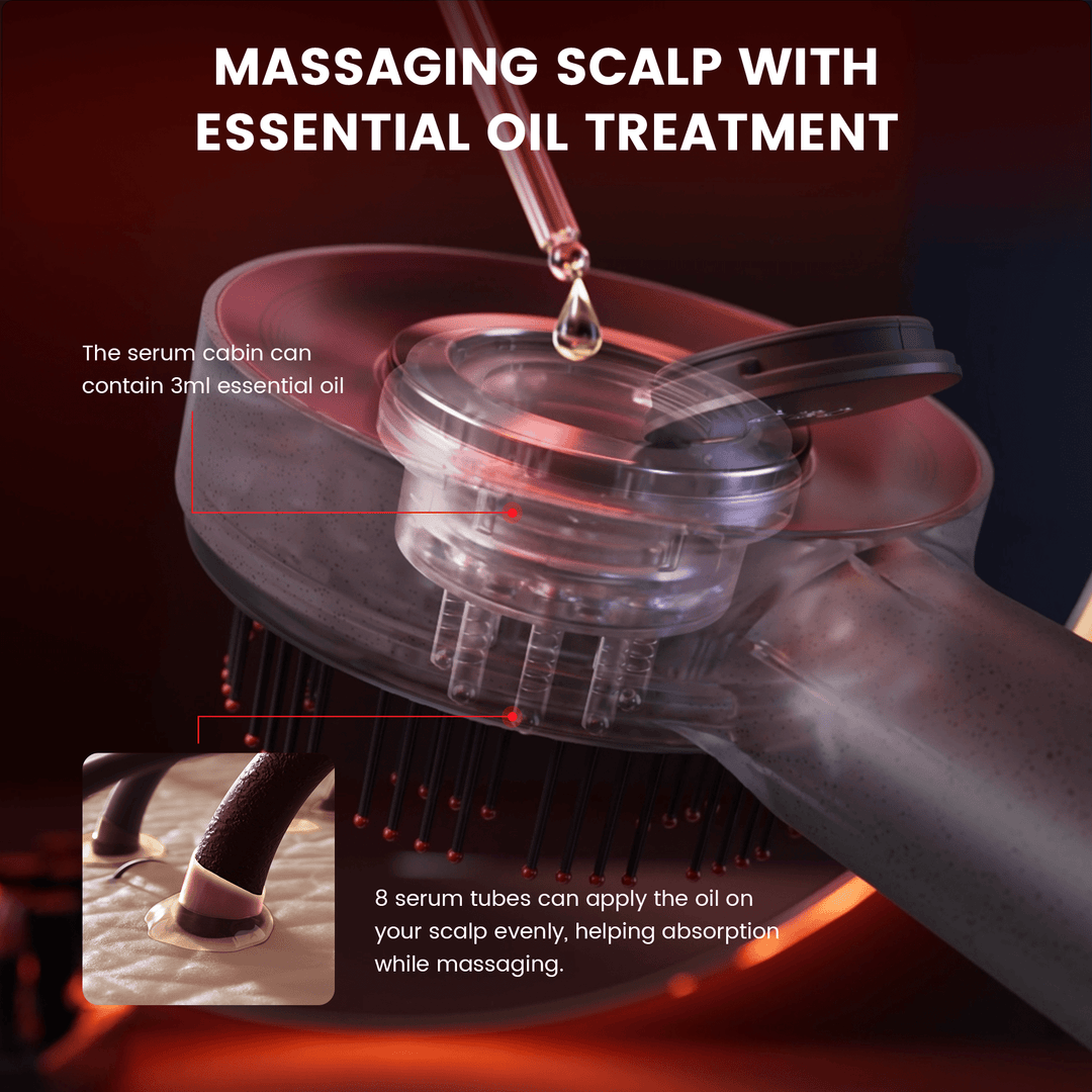ScalpEase | Entspannende Kopfhaut-Massagebürste