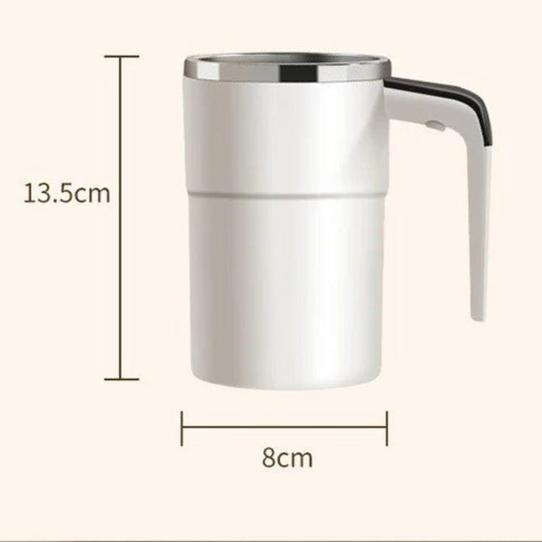BrewSpin | Selbstrührender Kaffeebecher - Wiederaufladbarer magnetischer Mixer Decorique.de