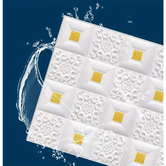 BrickLux | 3D Ziegel Wandtapete – Selbstklebend & wasserfester Decorique.de