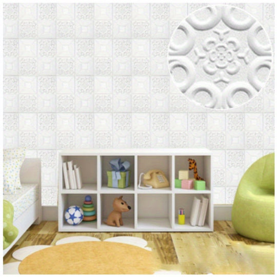 BrickLux | 3D Ziegel Wandtapete – Selbstklebend & wasserfester Decorique.de