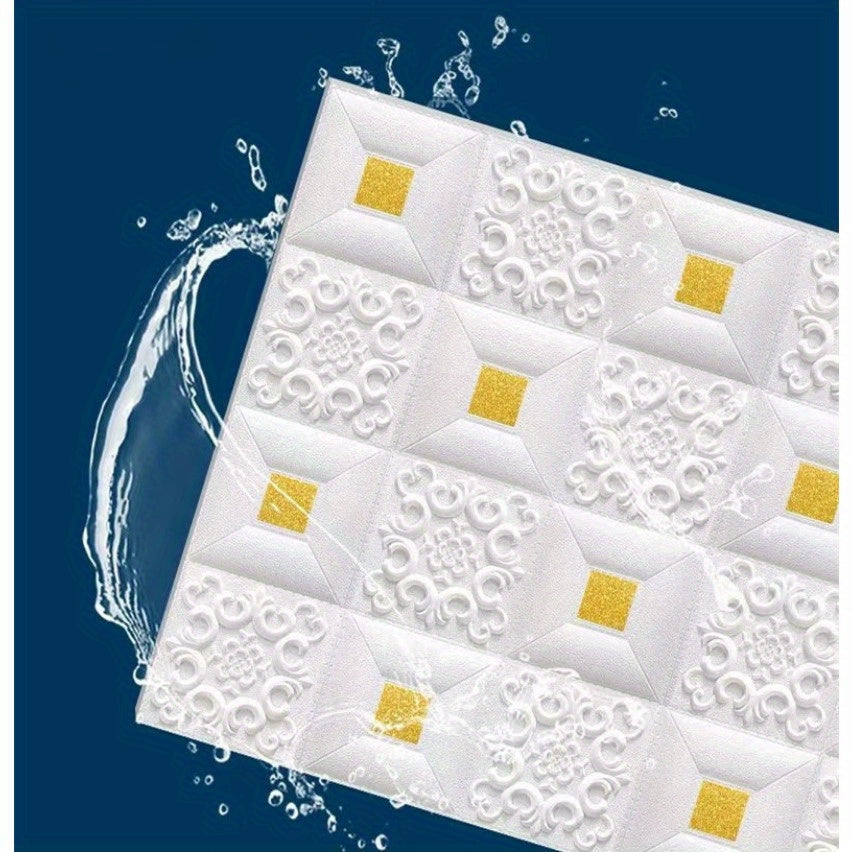 BrickLux | 3D Ziegel Wandtapete – Selbstklebend & wasserfester Decorique.de