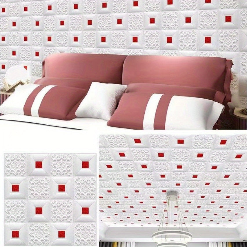 BrickLux | 3D Ziegel Wandtapete – Selbstklebend & wasserfester Decorique.de