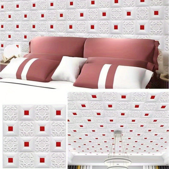 BrickLux | 3D Ziegel Wandtapete – Selbstklebend & wasserfester Decorique.de