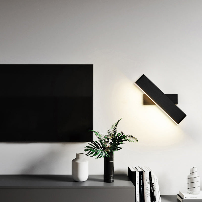 BrightBar | Minimalistische LED-Wandleuchte Schwarz Decorique.de