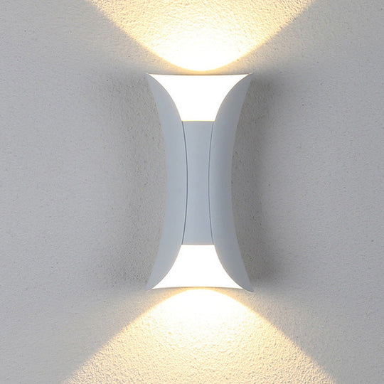 BrightBliss | Modernistische LED-Wandleuchte Weiß Decorique.de