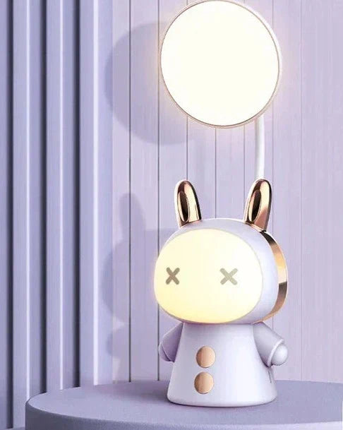 BrightPals | Verspielte Cartoon Tischlampe Lila Decorique.de