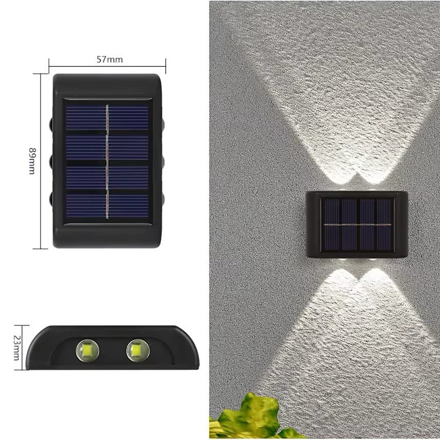 BrightSol | LED-Solarleuchte mit Stil für dein Zuhause Kaltweiß Decorique.de