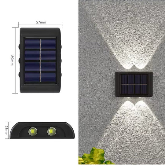 BrightSol | LED-Solarleuchte mit Stil für dein Zuhause Kaltweiß Decorique.de