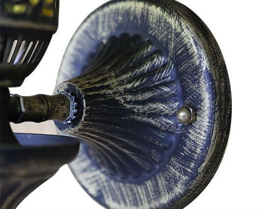 BronzeFlame | Antike Retro-Wandleuchte im Kerosin-Stil Decorique.de