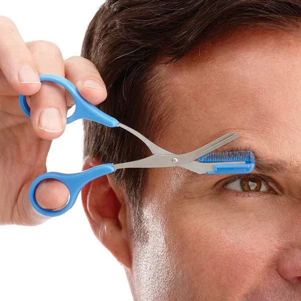 PerfectBrow | Präzise Augenbrauenschere aus rostfreiem Stahl