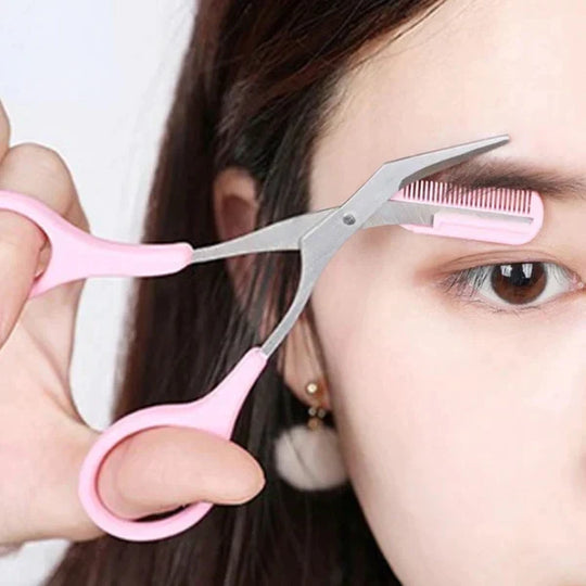 PerfectBrow | Präzise Augenbrauenschere aus rostfreiem Stahl